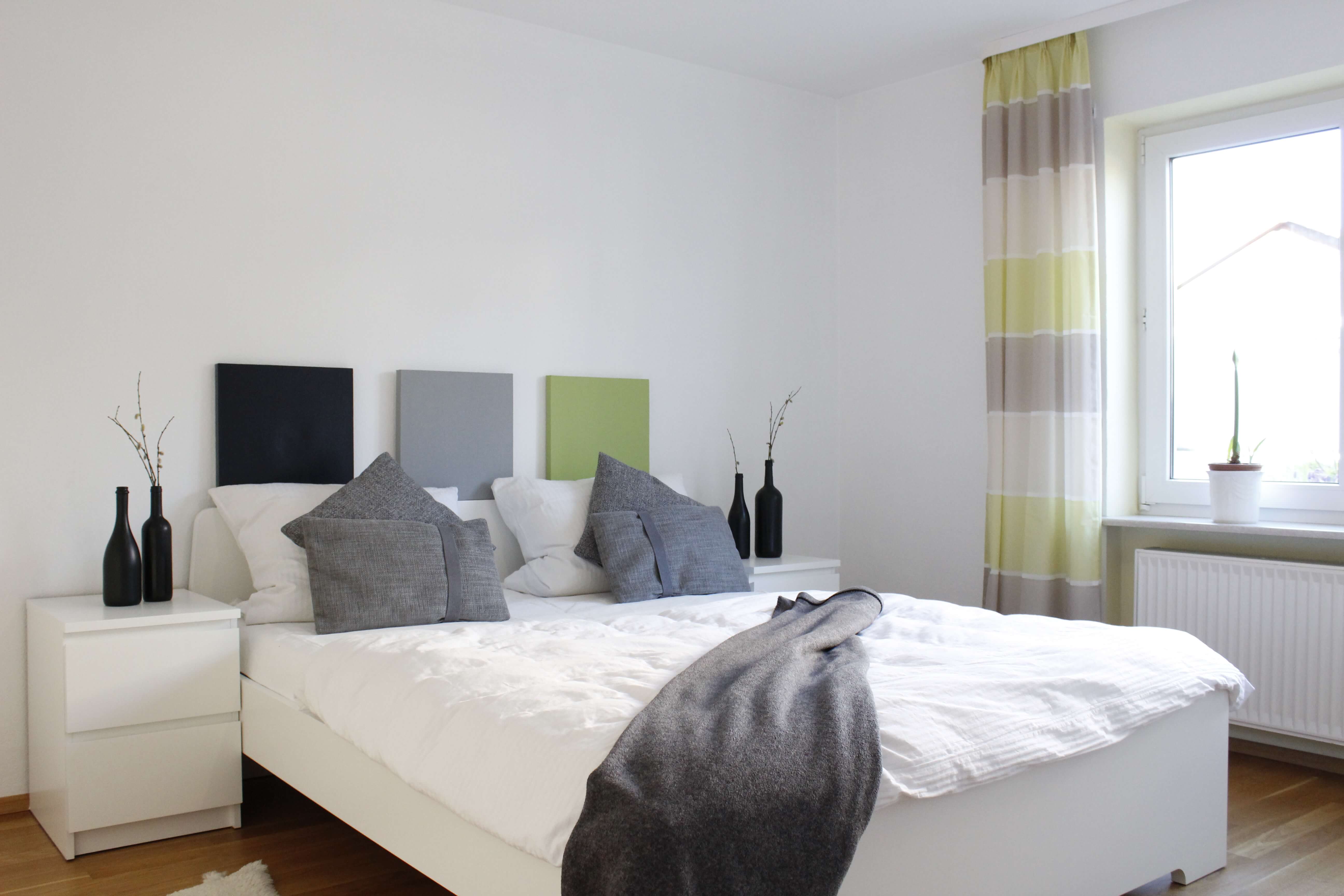 Schlafzimmer Home Staging Dekoration